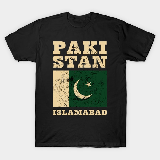 Flag of Pakistan T-Shirt by KewaleeTee